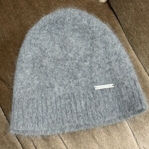 Michael Kors Silver Logo Tag Gray